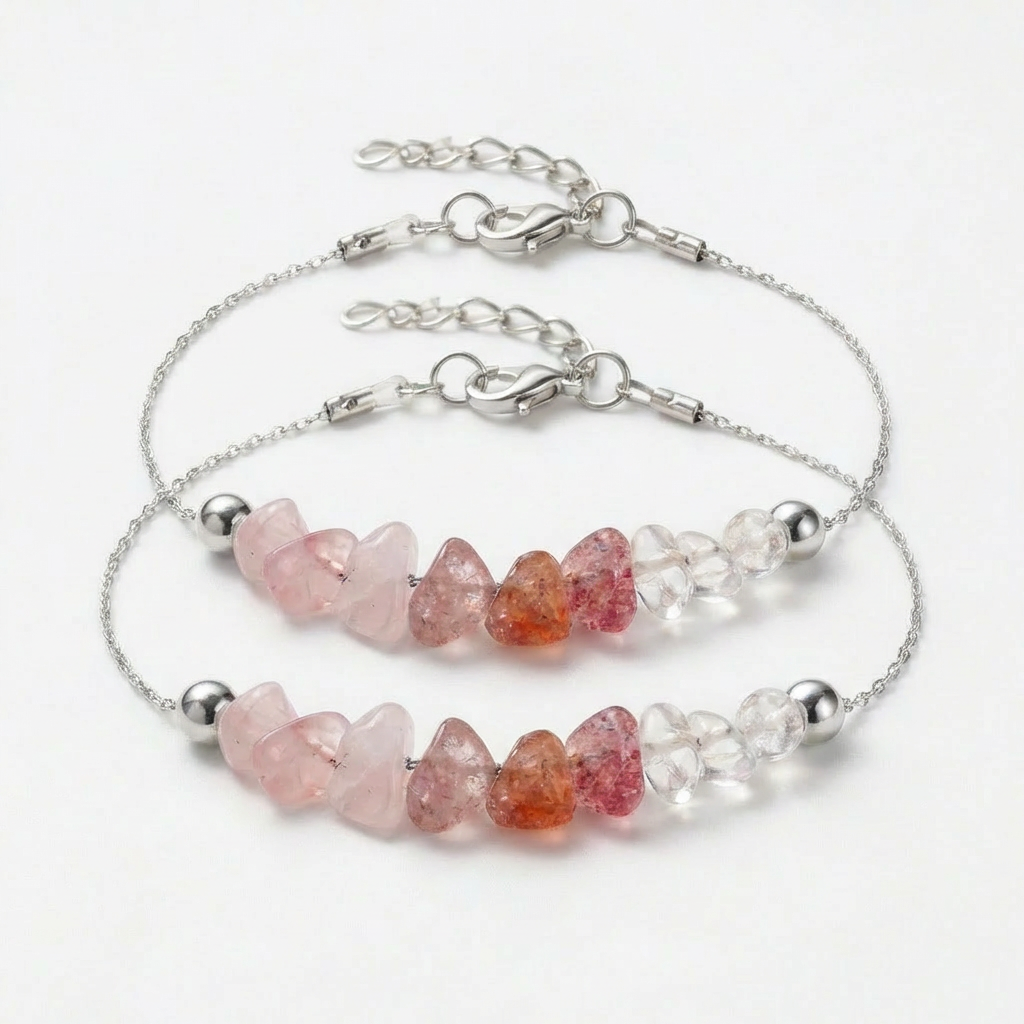 Venera® Lepidolite, Quartz & Moonstone Bracelet