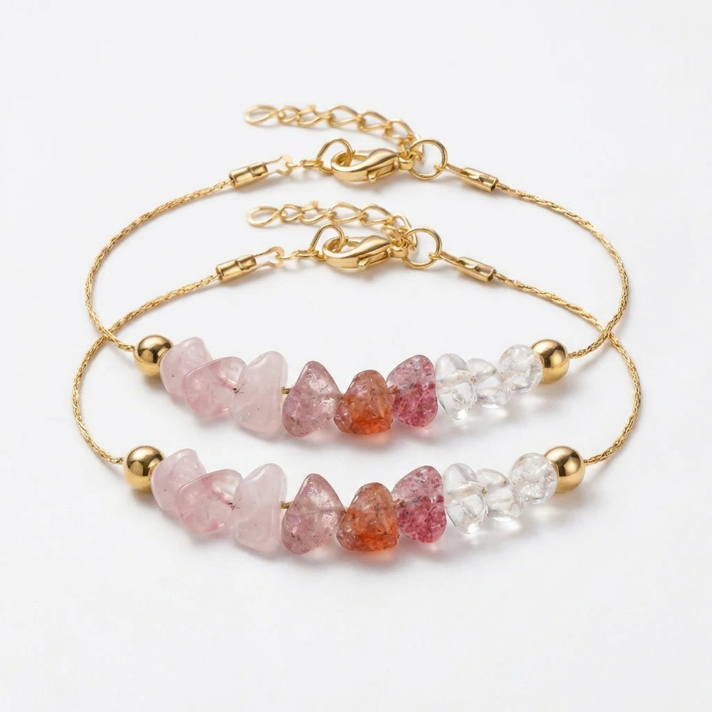 Venera® Lepidolite, Quartz & Moonstone Bracelet